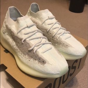 Yeezy Boost 380 in calcite glow